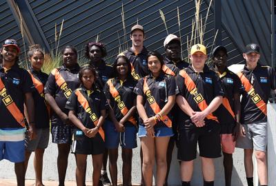 The students from Borroloola school