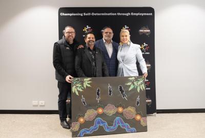 The Long Foundation proudly stood alongside Mob Jobs and First Nations Traffic Management (FNTM)